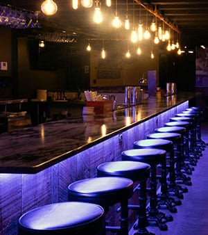 Full Length Bar at Sonder & Dram - Lewiston Maine
