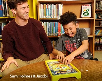 Sam Holmes and Jacobi - Big Brothers, Big Sisters of Mid Maine