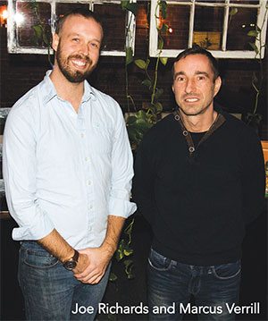 Lava Fondue Lounge Owners Joe Richards and Marcus Verrill