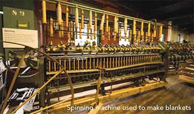 A Spinning Machine from a Lewiston Maine Mill - Museum LA 