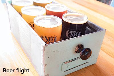 Beer Flight from Norway Brewing Company