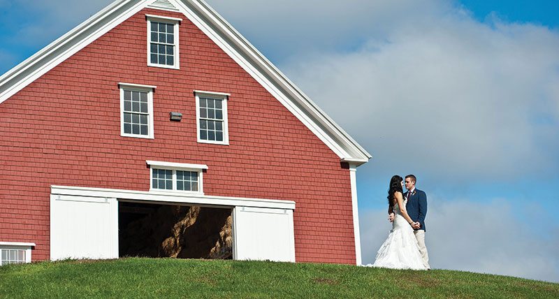 Wedding Photo at Pineland Farms