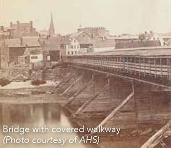 Bridge with Covered Walkway - Courtesy of AHS