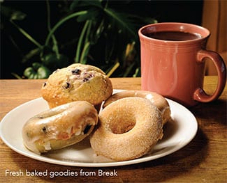 Fresh Baked Goods from Break Coffee Auburn Maine