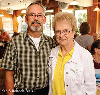 Ken and Rolande Blais of Rolly's Diner - Auburn Maine