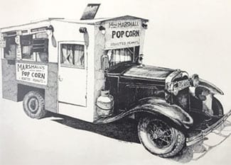 Marshall's Pop Corn and Peanuts Truck