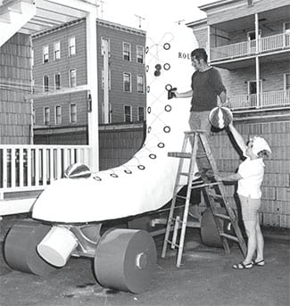 Rollerdrome Centennial Skate Float 1969