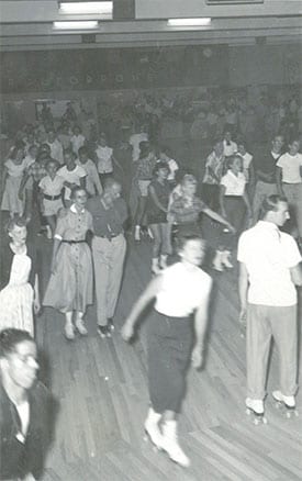 1960's Rollerdrome Crowd - Auburn Maine