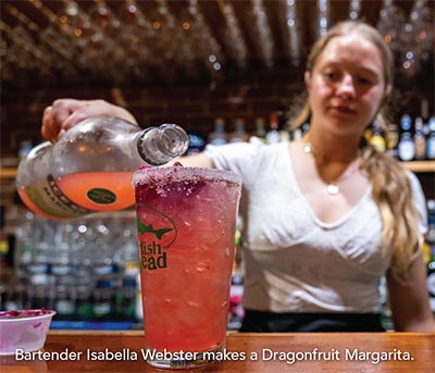 Dragonfriut Martini - 84 Court Pizza and Restaurant - LA Metro Magazine - EATS