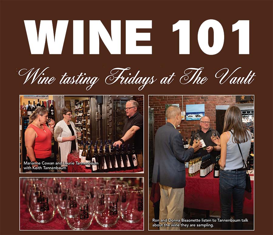 Friday Wine Tastings at The Vault Lisbon Street Lewiston Maine