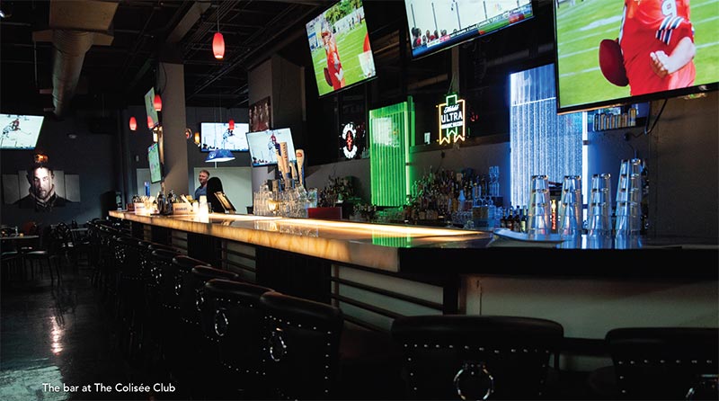 The Bar at The Colisee Club Lewiston Maine - LA Metro Magazine Social Hour