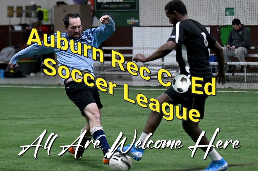 Auburn Rec Co-ed Soccer League – All Are Welcome Here