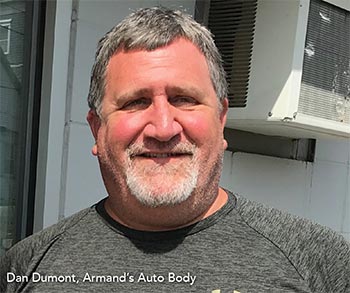 Dan Dumont, Owner, Armands Auto Body - Lewiston Maine