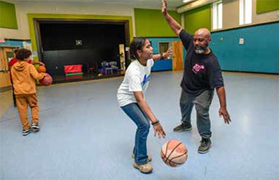 Hoops at Tree Street Youth Lewiston