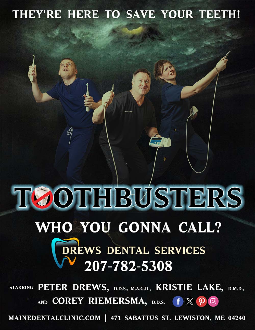 Drews Dental Services - Lewiston Maine - LA Metro Magazine Pros Who Know Ad