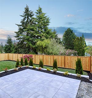 Hardscaping and landscaping - Shutterstock