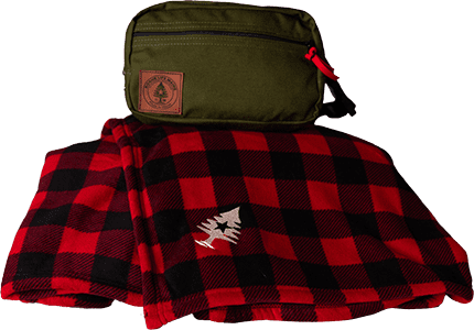 Rouge Life Maine - Blanket and Shoulder/Waist Pack